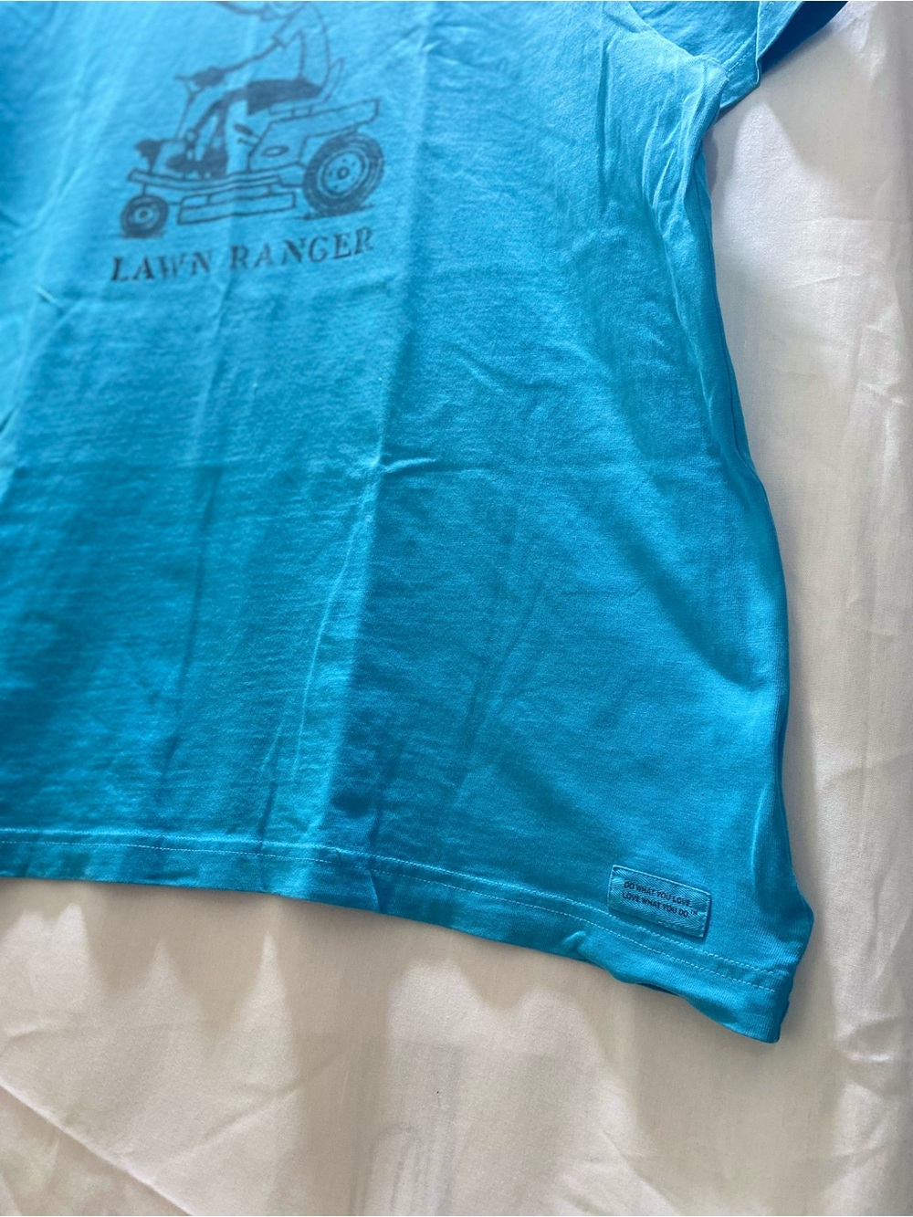Life is good Crusher Tee Lawn Ranger Graphic Blue Men's XL cotton #summer - Picture 3 of 11